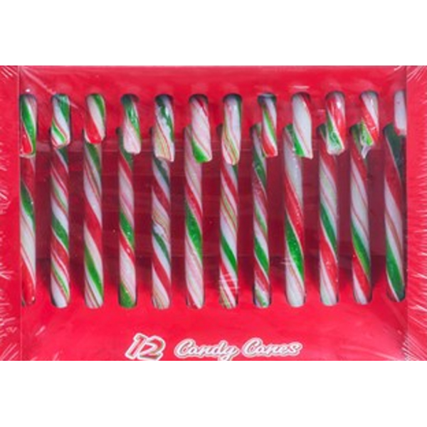 William Aitken & Co Christmas Candy Canes 12pk