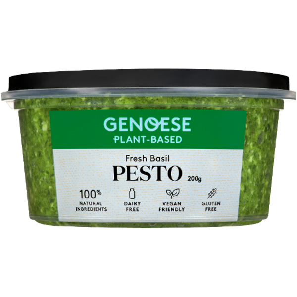 Genoese Plant Based Fresh Basil Pesto 200g