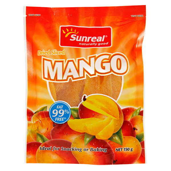 Sunreal Dried Mangos 150g