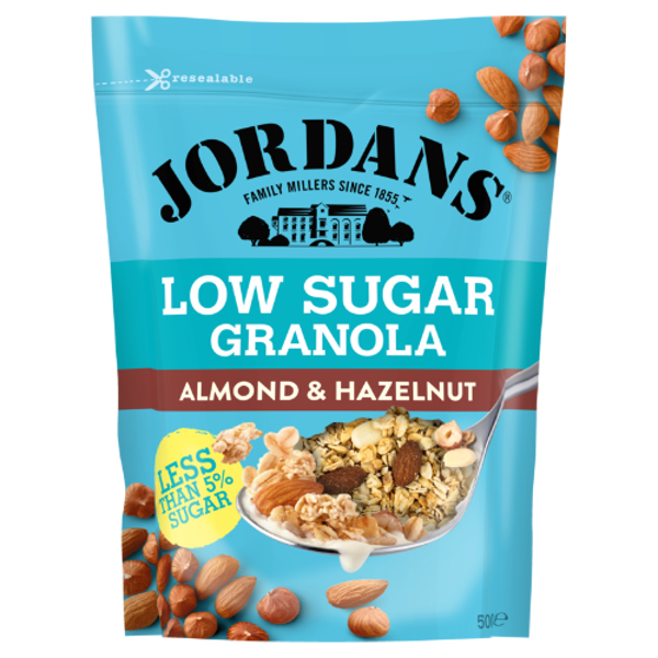 Jordans Almond & Hazelnut Low Sugar Granola 500g
