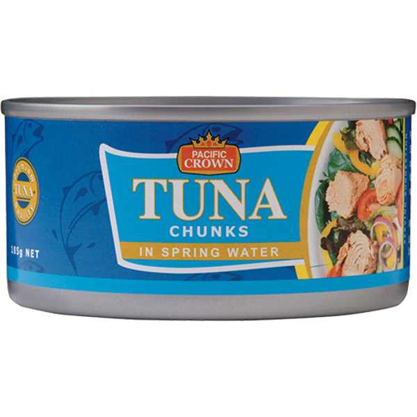 Pacific Crown Tuna Chunks In Water 185g Prices - Foodme