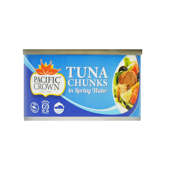 Pacific Crown Tuna Chunks In Spring Water 425g