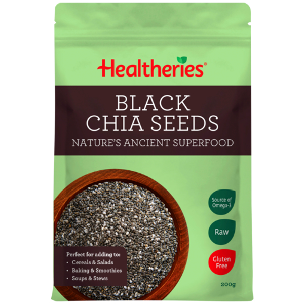 Healtheries Black Chia Seeds 200g