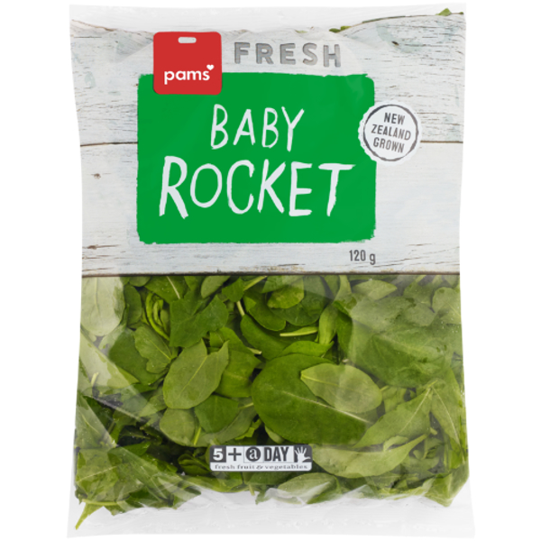 Pams Fresh Express Baby Rocket Salad 120g