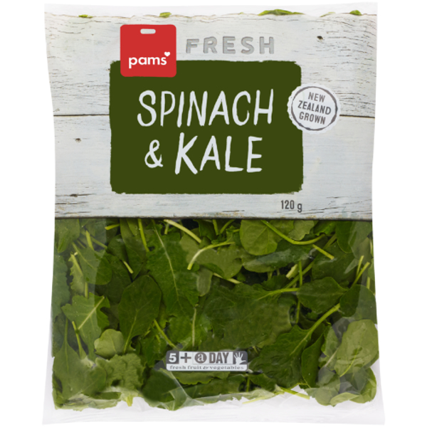 Pams Fresh Express Kale And Spinach Salad 120g