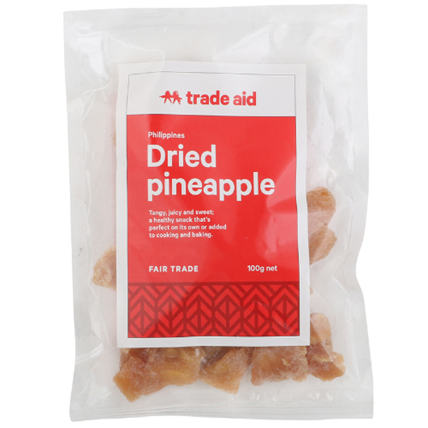 Trade Aid Dried Pineapple 100g