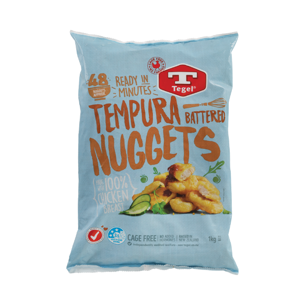 Tegel Chicken Nuggets Tempura Battered 1kg Prices FoodMe