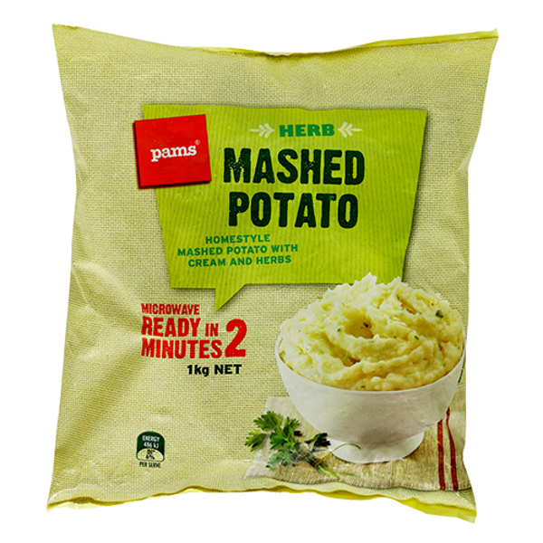 Pams Herb Mashed Potato 1kg