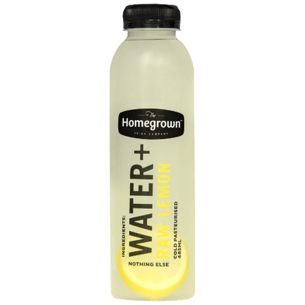 Homegrown Water + Raw Lemon Juice 485ml