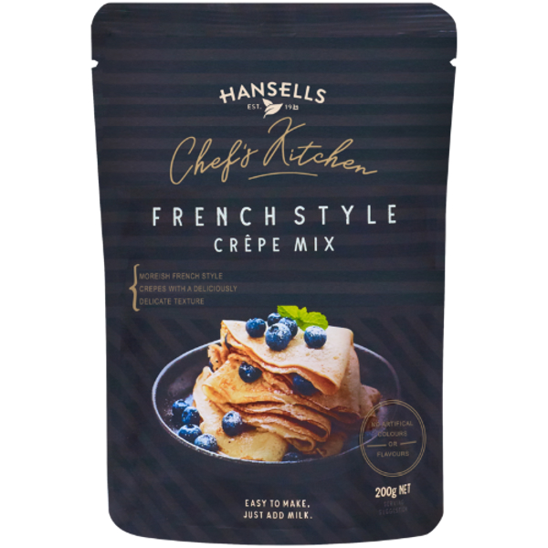 Hansells Chef's Kitchen French Style Crepe Mix 200g