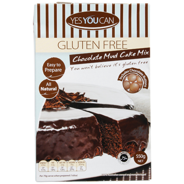Yes You Can Gluten Free Chocolate Cake Mix 550g