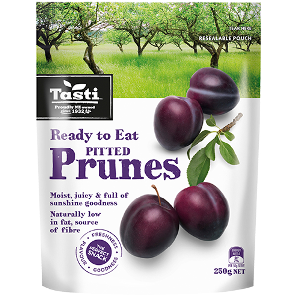 Tasti Ready To Eat Pitted Prunes 250g