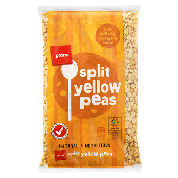 Pams Split Yellow Peas 500g