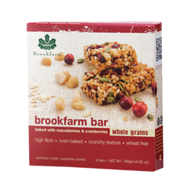 Brookfarm Toasted Muesli Bars 4pk