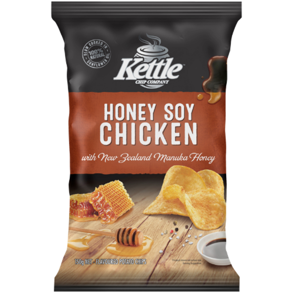 Kettle Chip Company Honey Soy Chicken Potato Chips 40g