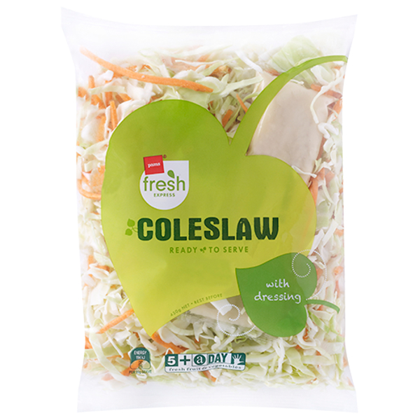 Pams Fresh Express Dressed Coleslaw Salad 450g