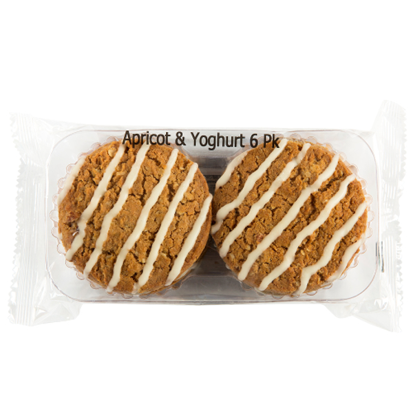 Bakery Apricot & Yoghurt Biscuits 6ea