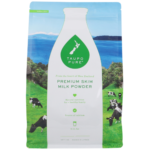 Taupo Pure Premium Skim Milk Powder 1kg