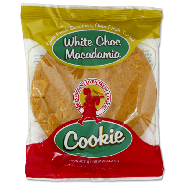 Mrs Higgins White Choc Macadamia Cookie 85g