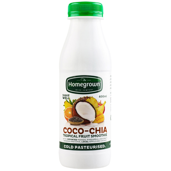 Homegrown Coco-Chia Fruit Smoothie 400ml