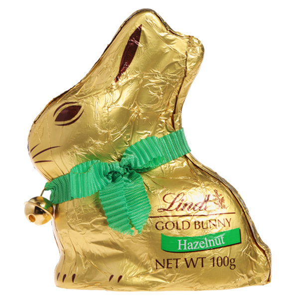 Lindt Gold Hazelnut Chocolate Bunny 100g