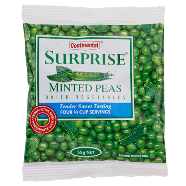Continental Surprise Minted Peas 55g