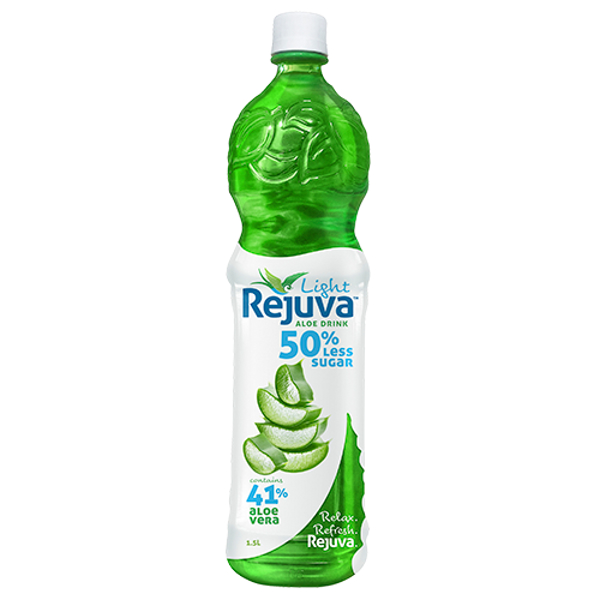 Rejuva 50% Less Sugar Light Aloe Drink 1.5l