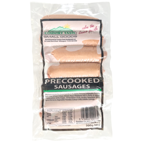 Country Taste Precooked Sausages 500g