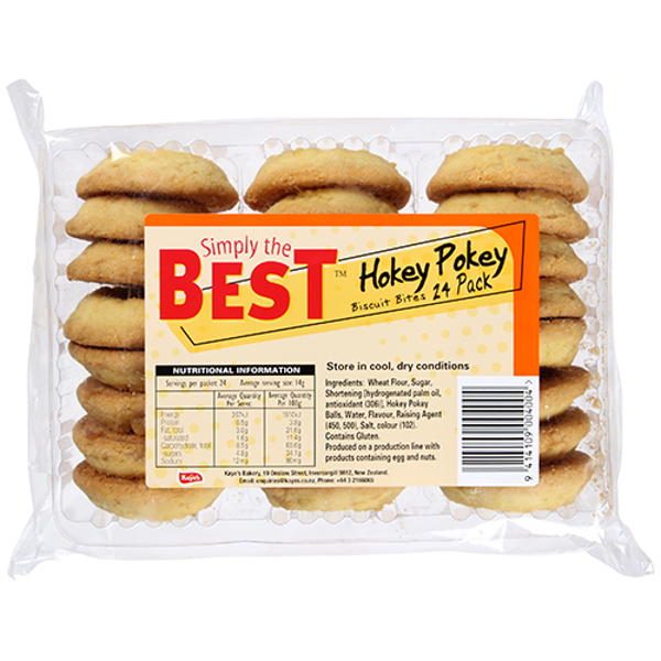 Bakery Hokey Pokey Biscuit Bites 24ea