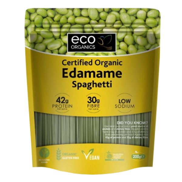 Eco Organics Certified Organic Edamame Spaghetti 200g