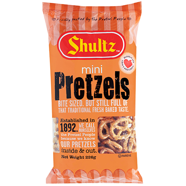 Shultz Mini Pretzels 226g