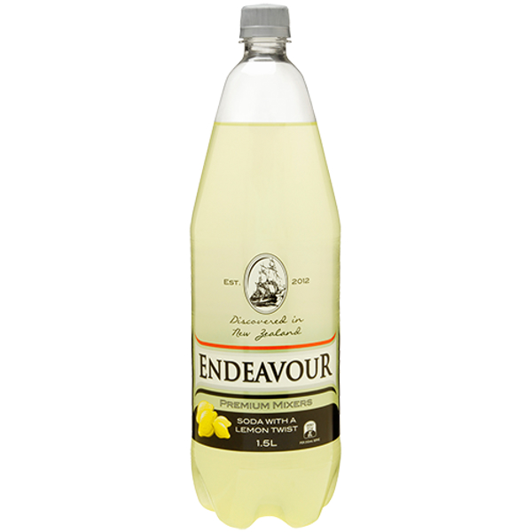 Endeavour Premium Mixers Soda With A Lemon Twist 1.5l