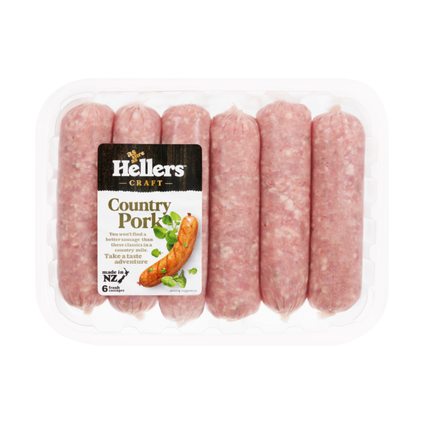 Hellers Country Pork Sausages Prices FoodMe