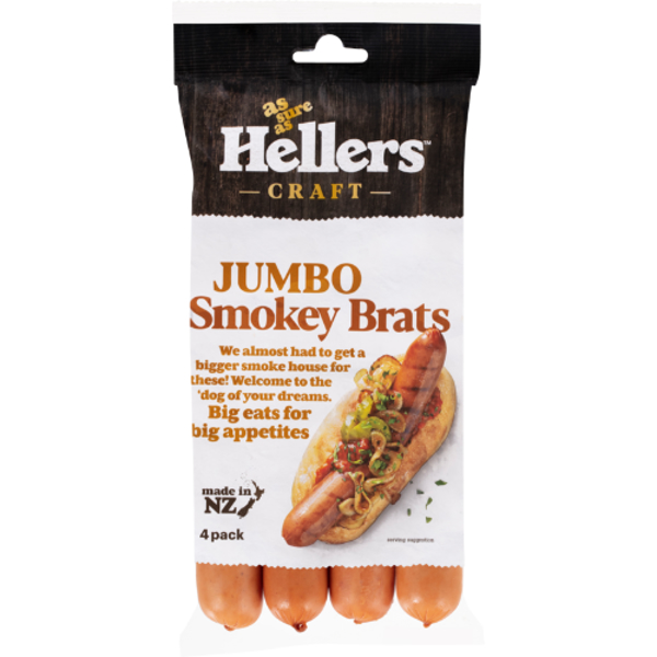 Hellers Jumbo Smokey Brats