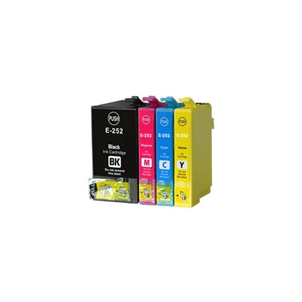 Premium Ink Cartridges 4 x 252 Standard capacity ink cartridge all