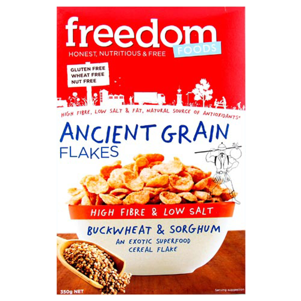 Freedom Foods Ancient Grain Flakes Buckwheat & Sorghum Cereal 350g