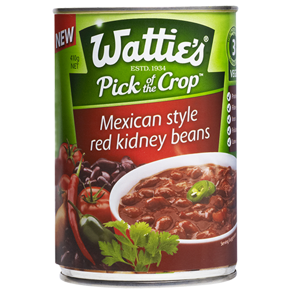 Wattie's Mexican Style Red Kidney Beans 410g