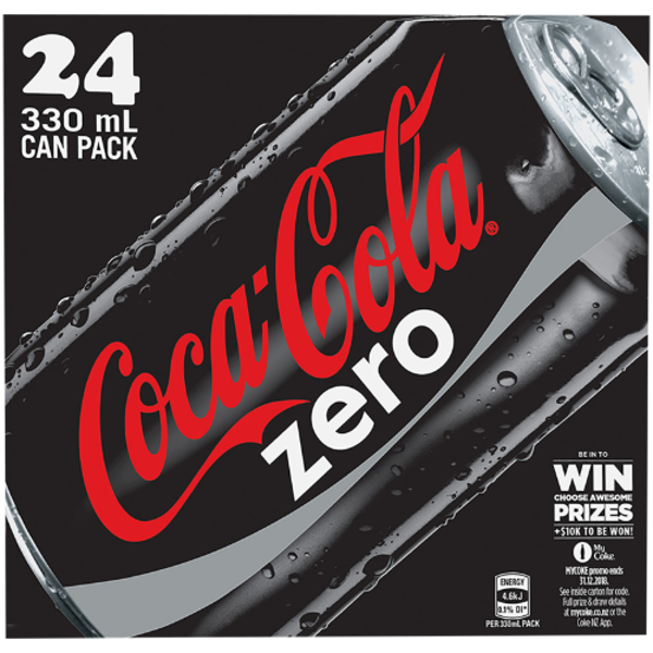 Coca-Cola Soft Drink Cans 24pk