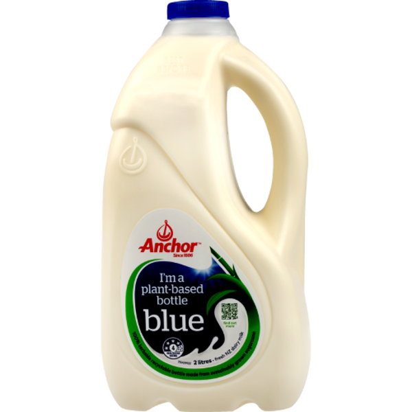 Anchor Blue Milk In a Plant Based Bottle