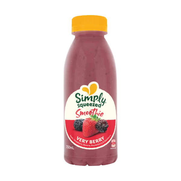 Simply Squeezed Very Berry Fruit Juice Smoothie Prices FoodMe