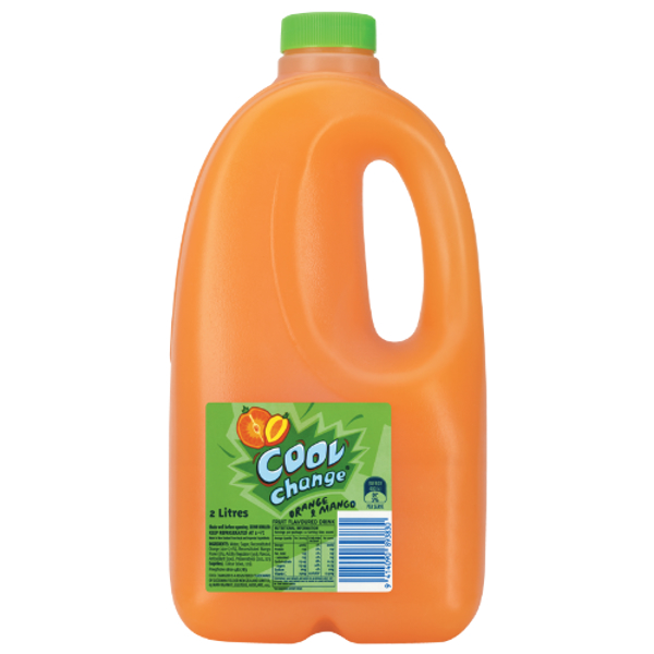 Cool Change Orange & Mango Fruit Flavoured Drink 2l Prices - FoodMe