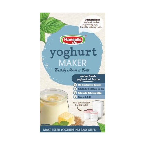 Hansells Maker Yoghurt Maker With Three Tubs Prices FoodMe