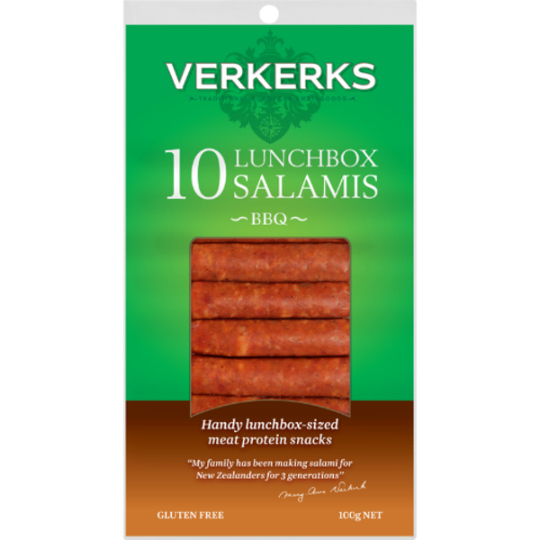 Verkerks Lunchbox Salamis 100g