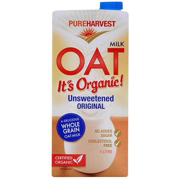 Pure Harvest Organic Oat Milk 1l