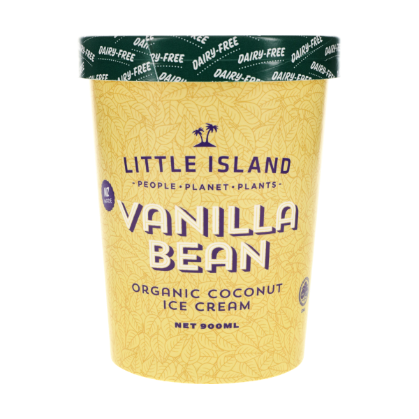 Little Island Coconut Creamery Vanilla Bean Organic Coconut Ice Cream