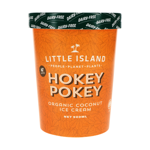 Little Island Coconut Creamery Hokey Pokey Organic Coconut Ice Cream