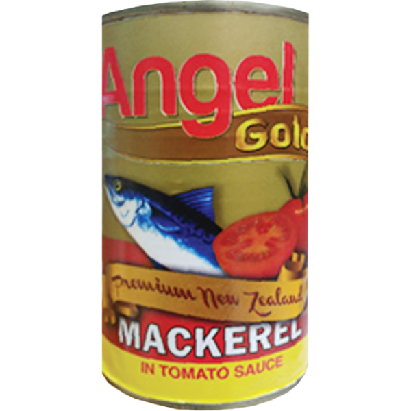 Angel Gold Mackerel In Tomato Sauce 425g