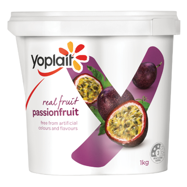 Yoplait Real Fruit Passionfruit Yoghurt