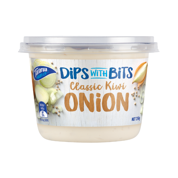 Tararua Classic Kiwi Onion Dips With Bits 250g Prices FoodMe