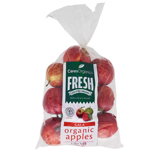Produce Organic Royal Gala Apples 1.5kg